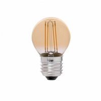 E27 - FARO 17493 LED žárovka G45 E27 4W filament AMBER DIM 2200K - FARO