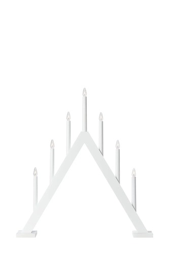 Interiérové dekorace - MAR 706225 Ariele adventní bílý svícen 54 cm - Markslöjd - foto 1