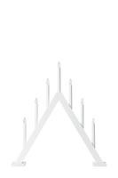 Interiérové dekorace - MAR 706225 Ariele adventní bílý svícen 54 cm - Markslöjd