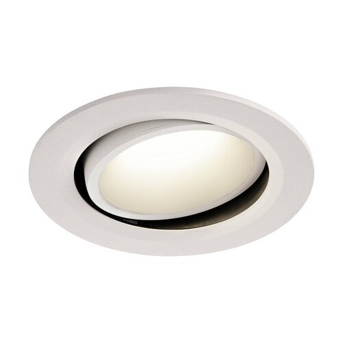 Kruhová - LA 1003692 NUMINOS® MOVE DL L vnitřní LED zápustné stropní svítidlo bílá/bílá 4000 K 55° otočné a výkyvné - BIG WHITE (SLV) - foto 1