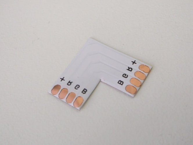 Přislušenství pro LED pásky - RGB PCB spojka L - foto 1