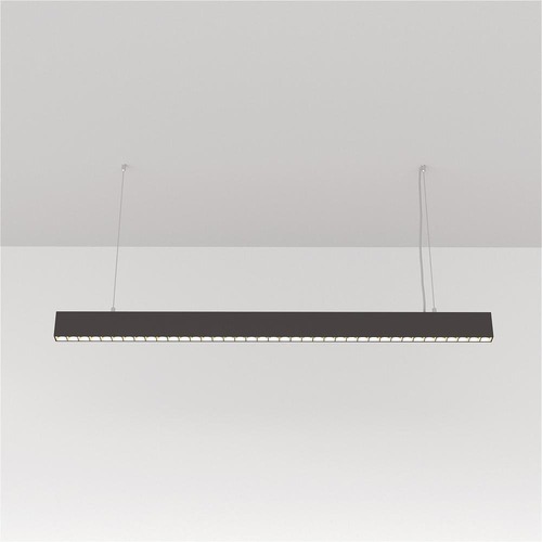 Podélná - M P050PL-L40B4K Závěsné svítidlo Points 4000K 40W studená bílá 3400lm černý hliník - MAYTONI - foto 1