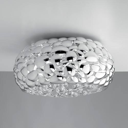 Dekorativní - FAN I-DIONISO-PL48-CR Stropní svítidlo Dioniso, chrom, 3 x E27, 48 x 21 cm - FANEUROPE - foto 1