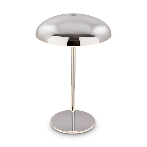 Stolní lampy dekorační - BRILO 7573018 Caxa stolní lampa - 2,8W, 300lm, bezdrátová, IP44, LED, stmívatelná, dotykový vypínač, chrom - BRILO - foto 1