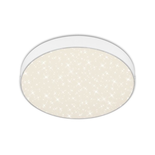 Kruhová - BRI 7074416 LED stropní svítidlo hvězdné nebe, pr. 28,7 cm, 21 W, bílé (starý kód: BRI 7074-416) - BRILONER - foto 1