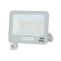 Vnější světlomety - LED SMD Floodlight IP65 Bílé tělo se senzorem