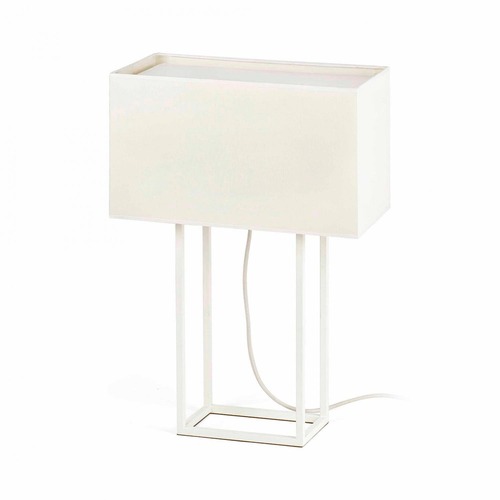 Stolní lampy dekorační - FARO 29984 VESPER bílá stolní lampa - FARO - foto 1