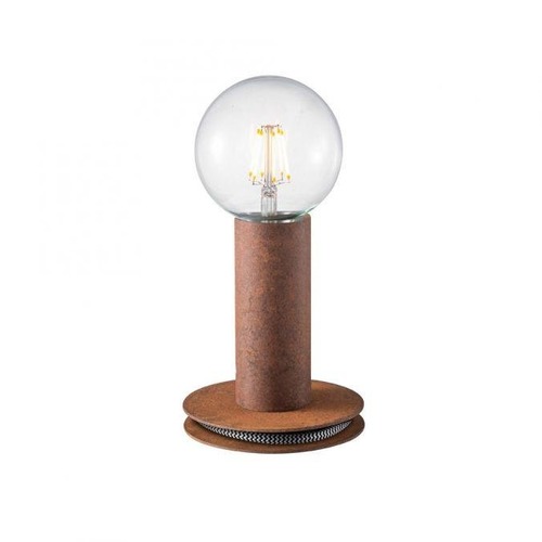Stolní lampy dekorační - LD 14770-48 TURN ME Stolní lampa v barvě oceli v industriálním designu pro E27 žárovku - LEUCHTEN DIREKT / JUST LIGHT - foto 1