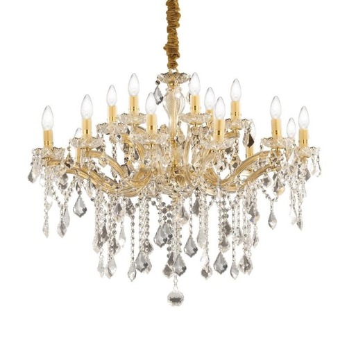 Dekorativní - ILUX 075181 Závěsné svítidlo Ideal Lux Florian SP18 oro 075181 zlaté 86cm - IDEALLUX - foto 1