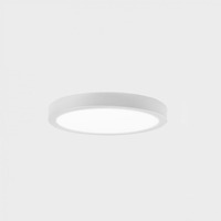 Kruhová - KHL K51700.03.SR.WH-WH.OP.ST.8.30 DISC SLIM stropní svítidlo pr. 225 mm bílá 24 W CRI &gt;80 3000K Non-Dimm  - KOHL-Lighting