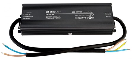 Stabilizované napětí - IMPR 872088 Deko-Light napájení IP CV V6-200-12 konstantní napětí 0-16670 mA IP67 12V DC 200W