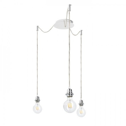 Sestavte si sami - RED R11782 KOMBIX 3 závěsná sada BZ+TK+CHO  230V E27 3x28W - RED - DESIGN RENDL - foto 1