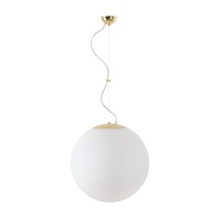 Koule - OS ADR60796 ADRIA L4 závěsné skleněné svítidlo mosaz / bílá IP40 4000 K 41W LED DALI - OSMONT