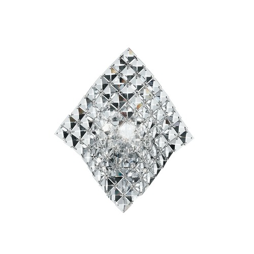 Dekorativní - FAN I-RUMBA-H2O/AP Nástěnné svítidlo Rumba průhledná, patice G9, 25 x 14 x 29 cm - FANEUROPE - foto 1