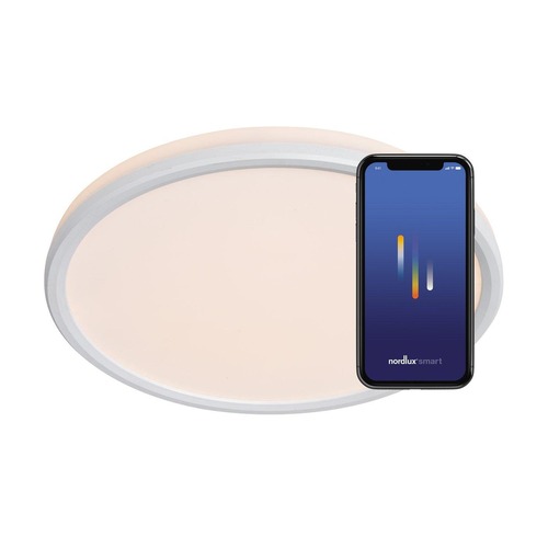 Kruhová - NOR 2110826101 Liva Smart Color stropní svítidlo bílá - NORDLUX - foto 1