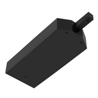 Lištové Magnetic SLV - LA 1007137 48 V TRACK kryt transformátoru vč. koncového napáječe vpravo DALI, černý - BIG WHITE (SLV)