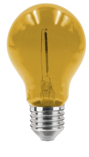 E27 - CEN FSTARGI-062722 LED FIESTA žárovka DECO ŽLUTÁ 0,6W E27 2200K 50Lm 36VDC IP40 - CENTURY - foto 1