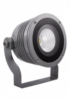 Reflektory - LND LY80PROFNB1IL Projektor Lyras 160 20W flood 4000K grafit - LANDA