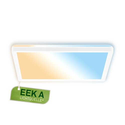 Hranatá - BRILO 3885016 Tava A svítidlo LED panel 29,3x29,3 cm - 11W, 2400lm, energetická třída A, stmívatelné, CCT, bílé - BRILO - foto 1