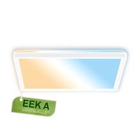 Hranatá - BRILO 3885016 Tava A svítidlo LED panel 29,3x29,3 cm - 11W, 2400lm, energetická třída A, stmívatelné, CCT, bílé - BRILO