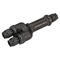 Příslušenství - LA 1006453 Spojovací box 5pólový, IP68, černá, DALI - BIG WHITE (SLV)