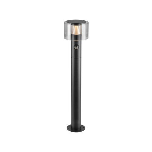 Sloupková - LA 1010200 TAHA II 70 Volně stojící svítidlo, SENSOR, 2200/2700 K, IP54, válcové, černé - BIG WHITE (SLV) - foto 1
