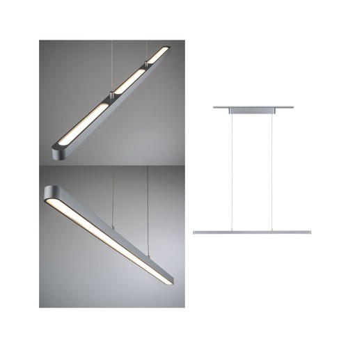 Svítidla - P 95375 URail LED závěs Lento matný chrom 41W stmívatelné - PAULMANN - foto 1