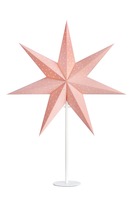 Interiérové dekorace - MAR 704909 Clara růžová hvězda na stůl - Markslöjd