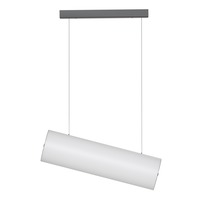 Válec - OS KUM70487 KUMA LE3 závěsné skleněné svítidlo černá / bílá IP20 3000 K 31W LED - OSMONT