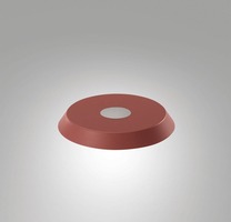 Stínidla, kryty, clony - FABAS 3804-56-375 Stínidlo Kit Luci Metal 8W pro závěsnou základnu cihlová - FABAS