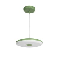 Kruhová - OS ZET60556 ZETA ST1 FP závěsné plastové svítidlo zelená / bílá IP40 4000 K 31W LED - OSMONT