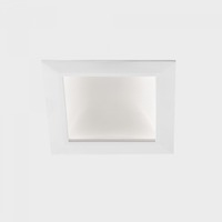 Hranatá - KHL K50415.02.RF.WH-WH.ST.8.30.DA DISC TINA DEEP SQ zapuštěné svítidlo s rámečkem bílá 18 W 3000K DALI - KOHL-Lighting
