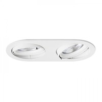 Kruhová - RED R12696 ZIZI II zápustná bílá 12V G53 50W - RED - DESIGN RENDL