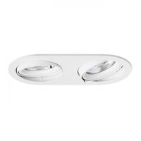 Kruhová - RED R12696 ZIZI II zápustná bílá 12V G53 50W - RED - DESIGN RENDL