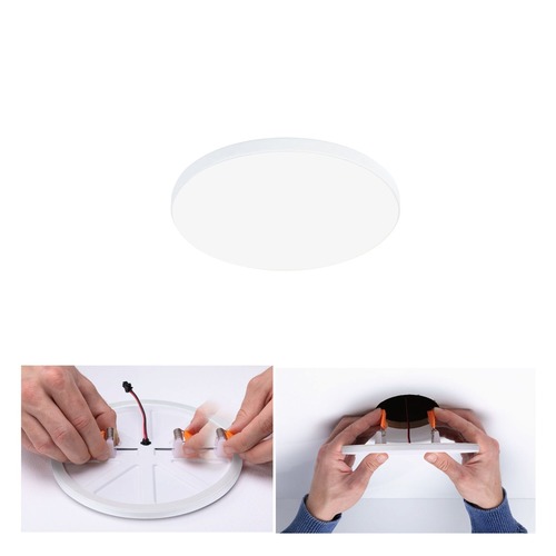 Koupelnová - P 79933 VariFit LED vestavné svítidlo Veluna Edge IP44 kruhové 120mm 4000K bílá - PAULMANN - foto 1
