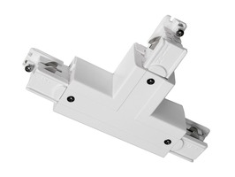 Lišty a příslušenství IVELA - IMPR 710030 Deko-Light kolejnicový systém 3-fázový 230V D Line T-spojka pravé-pravé-levé 230V bílá RAL 9016 166  - LIGHT IMPRESSIONS