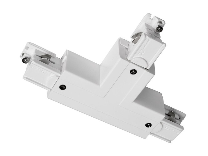 Lišty a příslušenství IVELA - IMPR 710030 Deko-Light kolejnicový systém 3-fázový 230V D Line T-spojka pravé-pravé-levé 230V bílá RAL 9016 166  - LIGHT IMPRESSIONS - foto 1