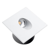 LED krokové svetlá - LED krokové světlo Bílý čtverec