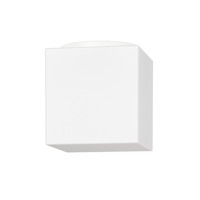 Hranatá - OS APU71277 APUS 4 stropní/nástěnné skleněné svítidlo bílá IP44 25W E27 - OSMONT