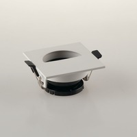 Hranatá - FAN INC-STENOS-Q-ML Zápustné svítidlo STENOS, bílé, hranaté - polokruh, 8.5 x 4.2 x 8.5 cm - FANEUROPE