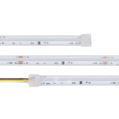 Dekorační - SLC S18091 LED pásek COB Digital Pixel 14.4W/m 550lm/m RGBW -3000K - WS2814 Ra90 24V IP65 5m - TLG - foto 1