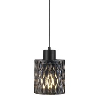 Válec - NOR 46483047 Závěsné svítidlo Hollywood 1x60W E27 kouřová - NORDLUX