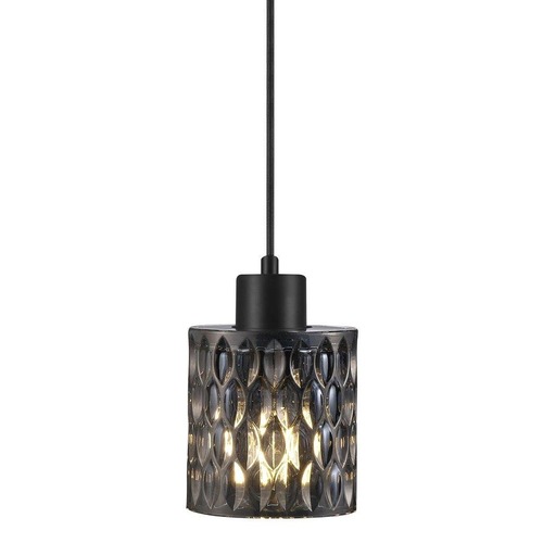 Válec - NOR 46483047 Závěsné svítidlo Hollywood 1x60W E27 kouřová - NORDLUX - foto 1