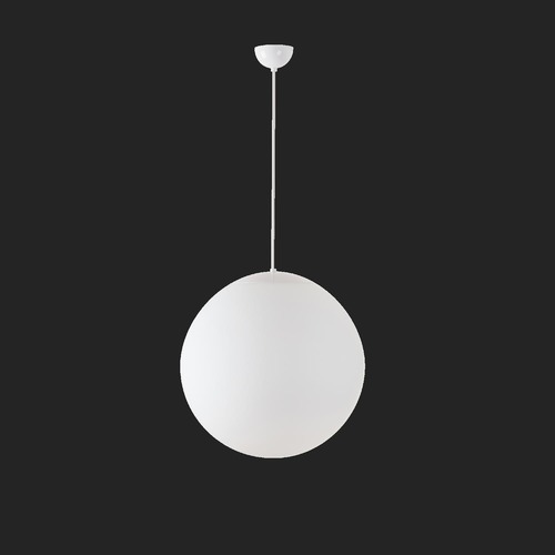 Nouzové osvětlení - OS ADR60356 ADRIA S4 závěsné skleněné svítidlo bílá IP40 3000 K 41W LED nouzové kombinované 3 h (původní kód OS 60356) - OSMONT - foto 1