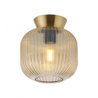 Dekorativní - LD 13574-27 Kolekce Schöner Wohnen stropní svítidlo NAMI, jantar, E27 vhodné pro LED žárovky - JUST LIGHT