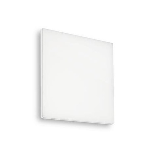 Nástěnná - ILUX 269122 LED Venkovní stropní a nástěnné svítidlo Ideal Lux MIB PL SQUARE 3000K 269122 20W 1550lm 3000K IP65 30cm čtvercové bílé - IDEALLUX - foto 1