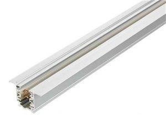 Lišty a příslušenství NORDIC - LI XTSF4100-3 3.O lišta Nordic 1m - zapuštěná montáž - bílá - LIVAL - foto 1