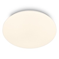 Kruhová - BRILO 3892016 BRILONER Mojo stropní svítidlo pr.27 cm - 24W, 2600lm, LED, teplá bílá, IP54, bílé 3892016