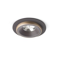 Kruhová - RED R13237 SHARM R I zápustná hnědá/perleťová zlatá 230V LED 10W 24° 3000K - RED - DESIGN RENDL
