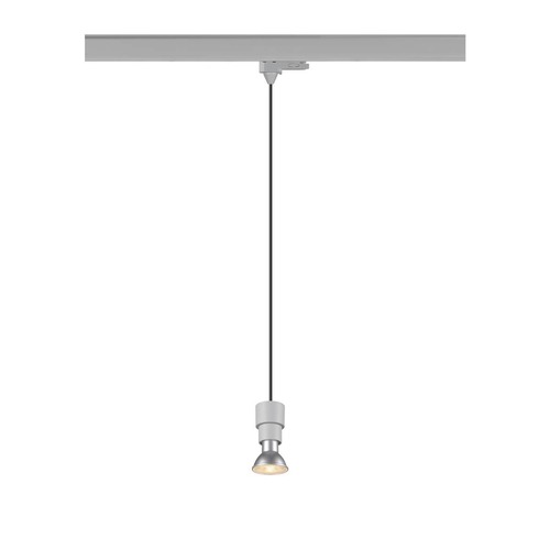 Svítidla - LA 1008212 PURI 2.0 Basic 3~ závěsné svítidlo, GU10, délka závěsu 200cm, 1x max. 6W, šedá - BIG WHITE (SLV) - foto 1